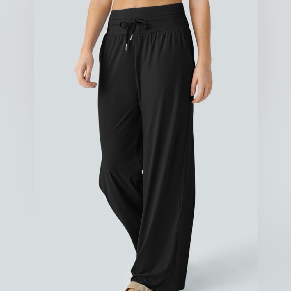 HALARA Black Wide Leg Pants